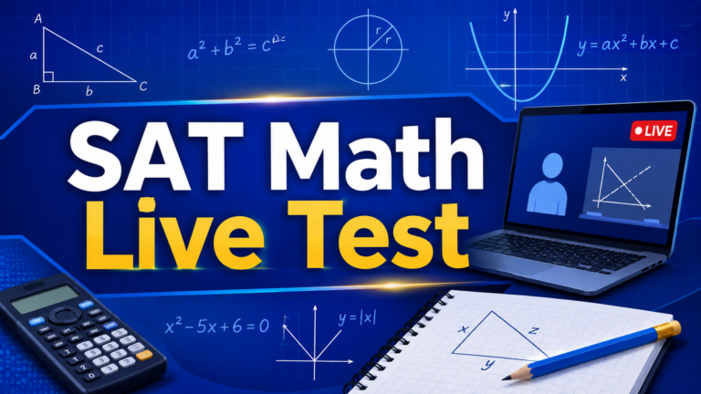 SAT Math Live Test